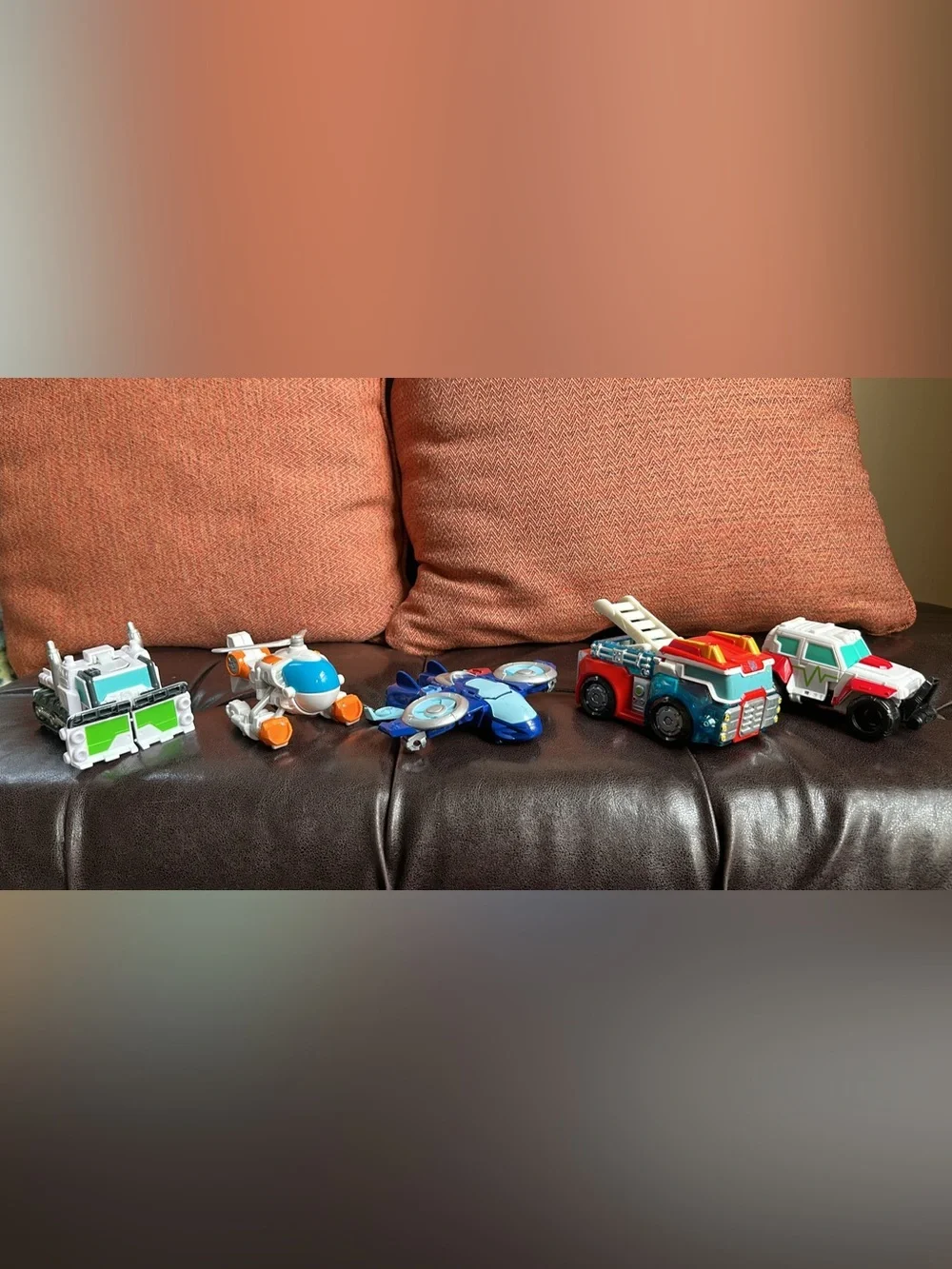20+ Hasbro Mixed Transformers / Rescue Bots Vehicle Toy Lot